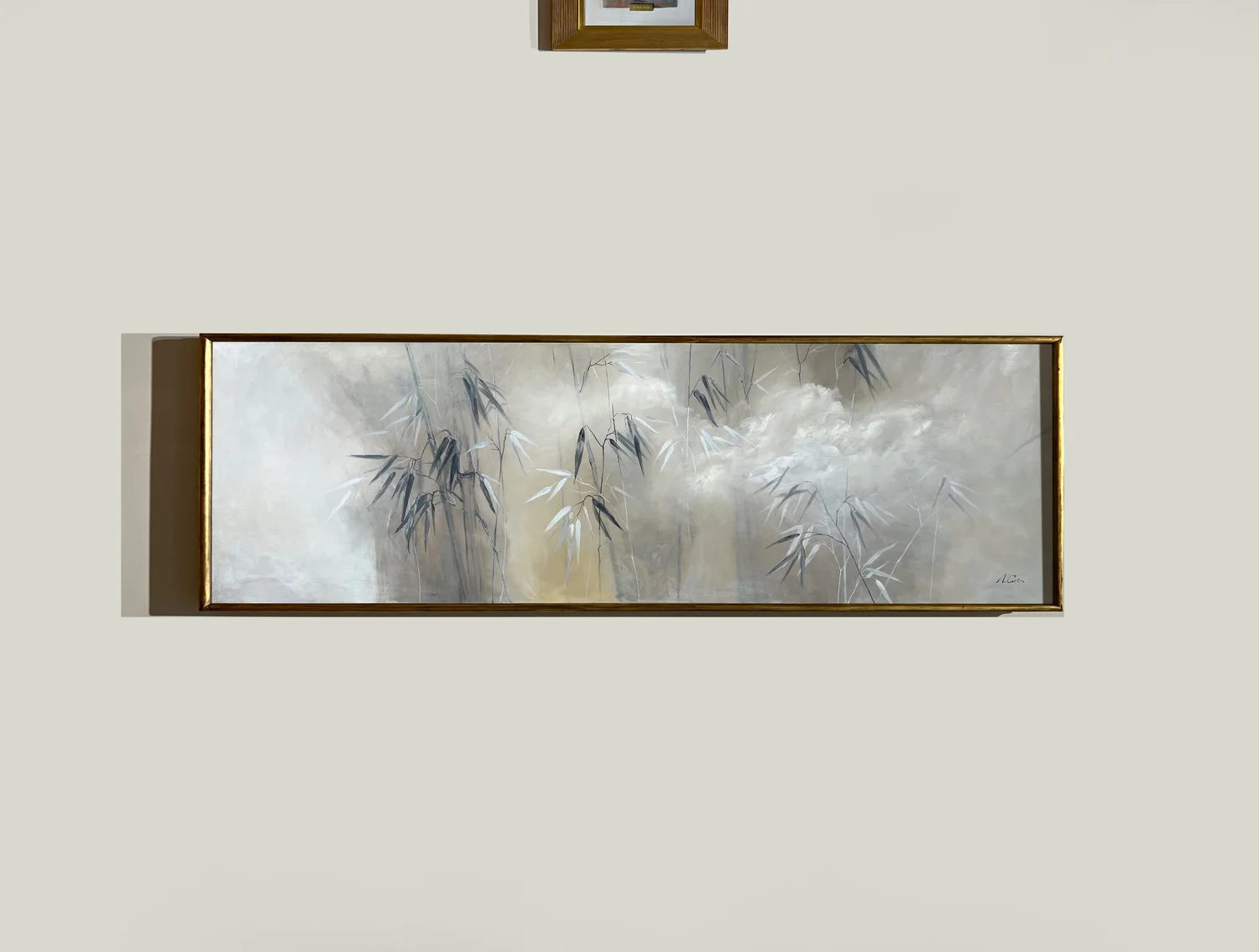 Bamboo in the Mist, artwork by Alina Grin