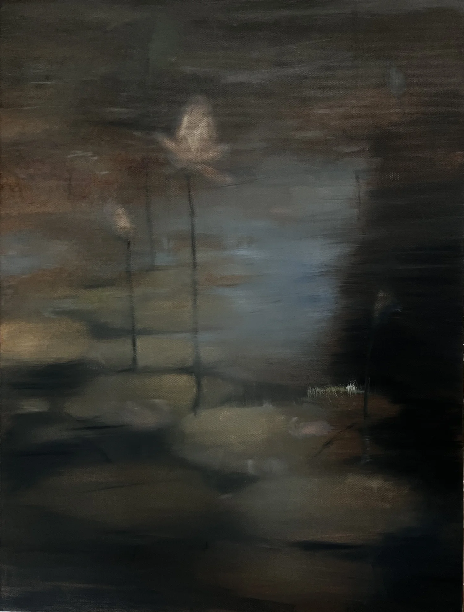 Twilight at the Lake, artwork by Alina Grin