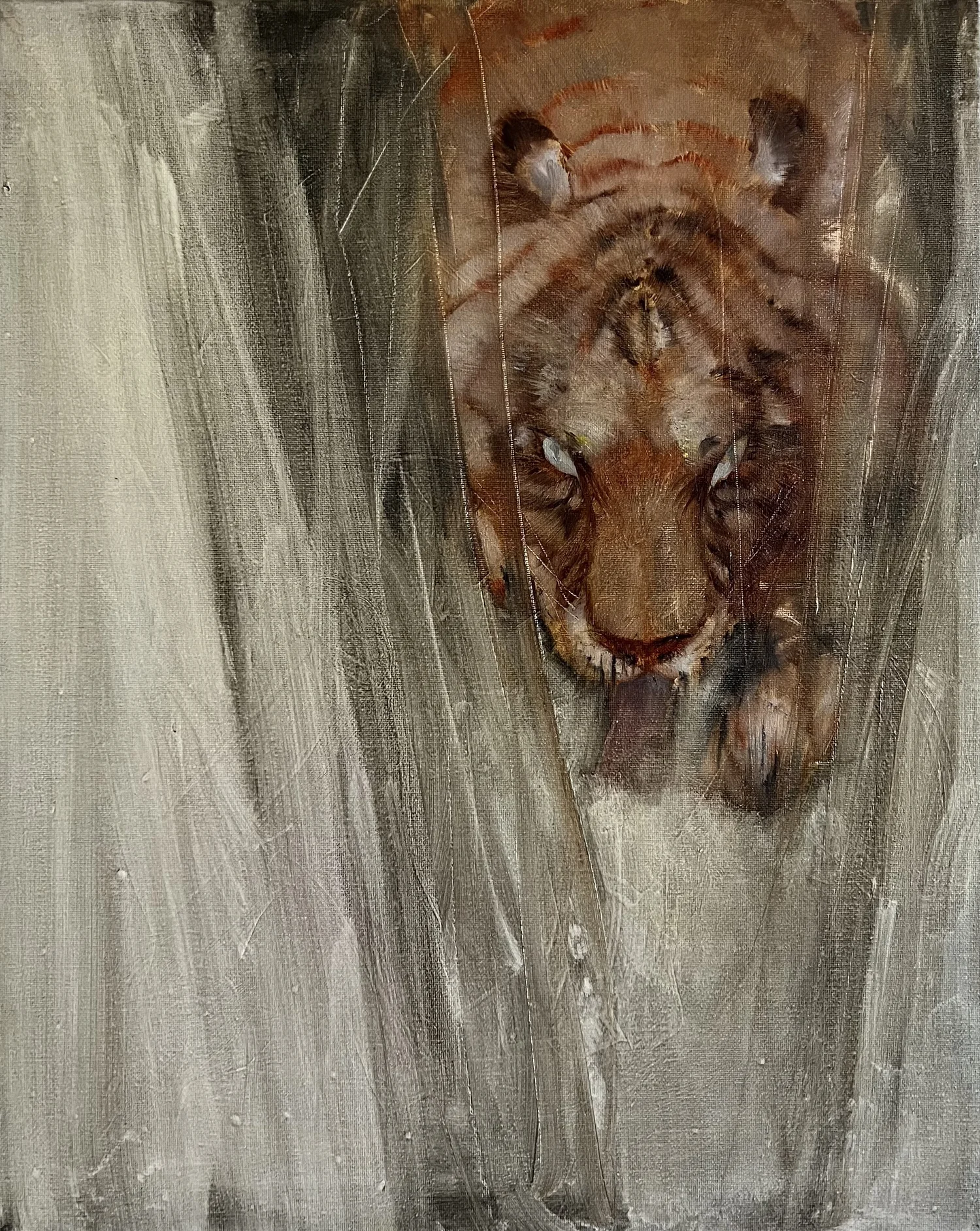 Tiger, artwork by Alina Grin